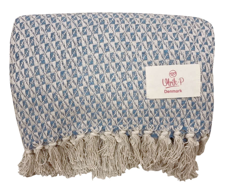 Plaid "Hør" - genanvendt bomuld