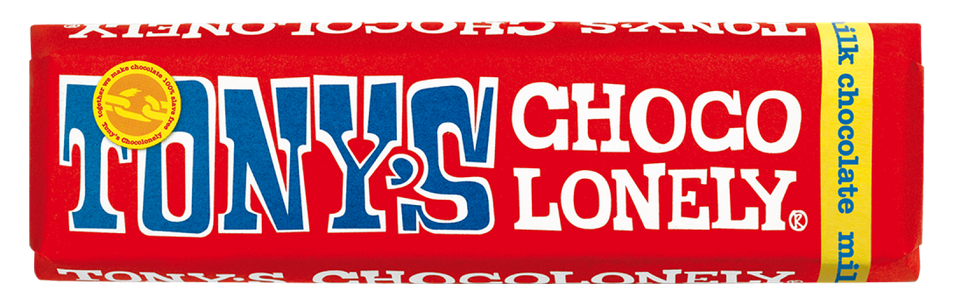 Tony's mælke chocolade - 50 gram