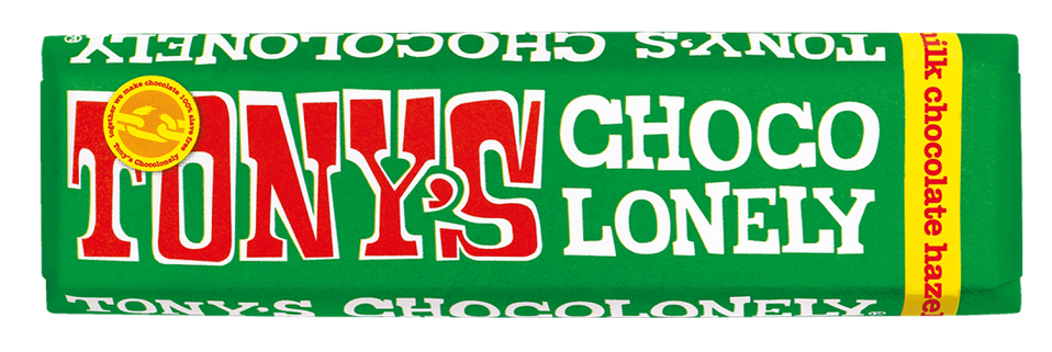 Tony's chokolade med hasselnødder - 47 gram