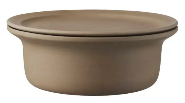 Ildpot Keramik - Låg til skål (stor) - V22