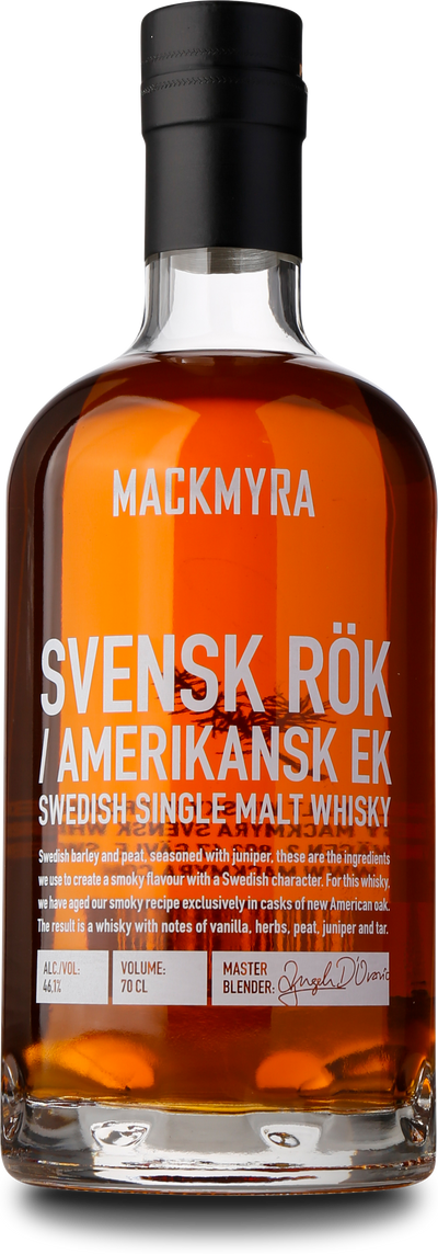 MACKMYRA SVENSK RØK / AMERIKANSK EK 46,1 % 70 CL.