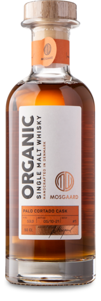 MOSGAARD PALO CORTADO CASK WHISKY 53 % 50 CL.