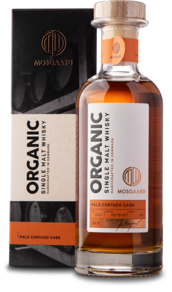 MOSGAARD PALO CORTADO CASK WHISKY 53 % 50 CL.