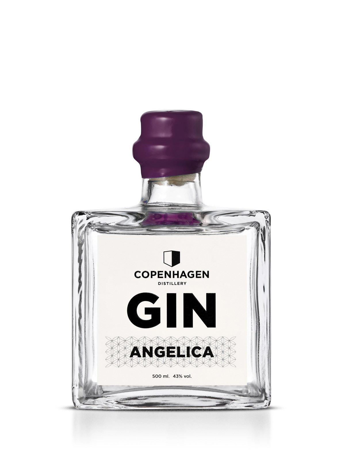 COPENHAGEN ANGELIKA GIN 43 % 50 CL.