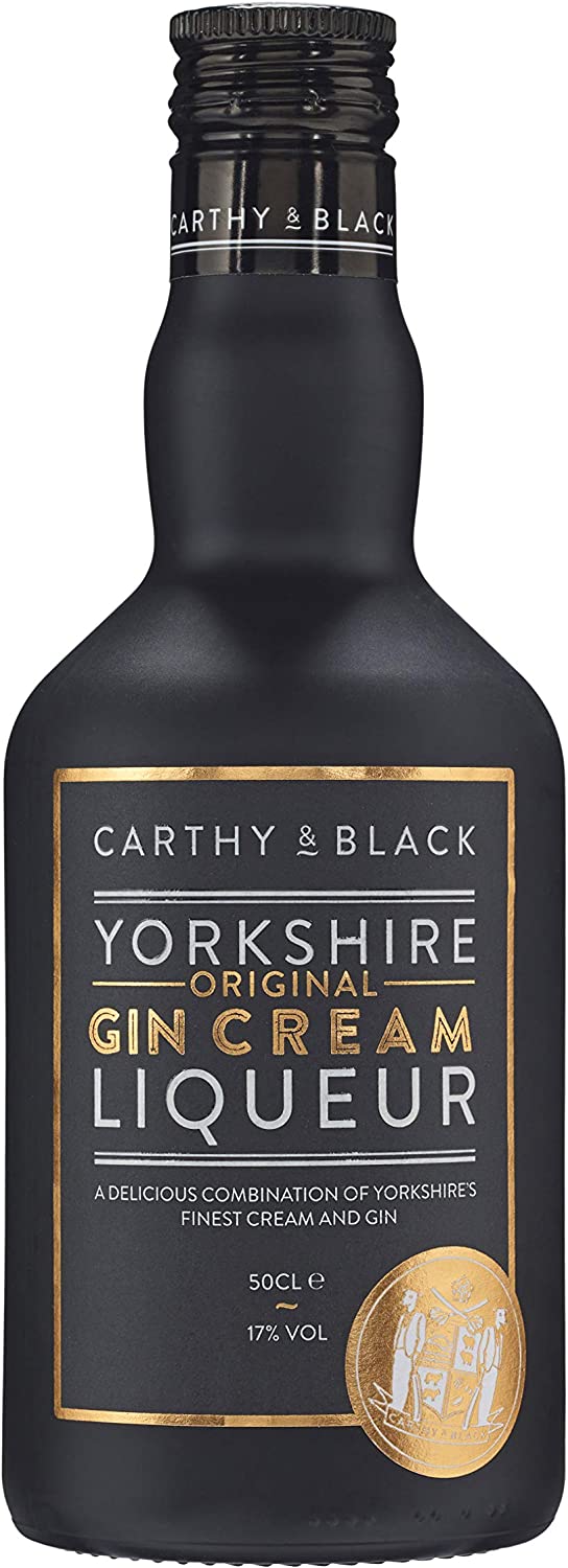 CARTHY & BLACK ORIGINAL GIN CREAM LIQUERE 17% 50 CL.