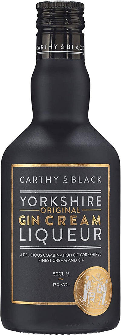 CARTHY & BLACK ORIGINAL GIN CREAM LIQUERE 17% 50 CL.
