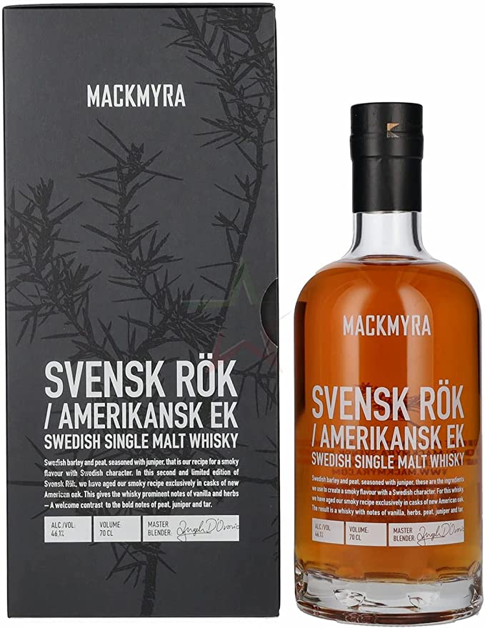 MACKMYRA SVENSK RØK / AMERIKANSK EK 46,1 % 70 CL.
