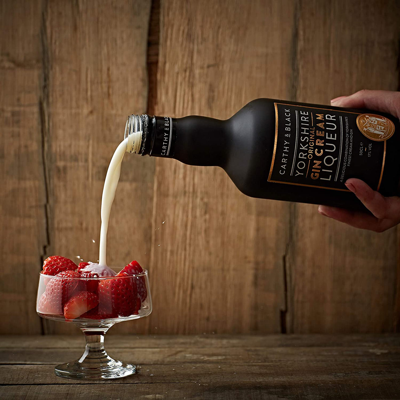 CARTHY & BLACK ORIGINAL GIN CREAM LIQUERE 17% 50 CL.