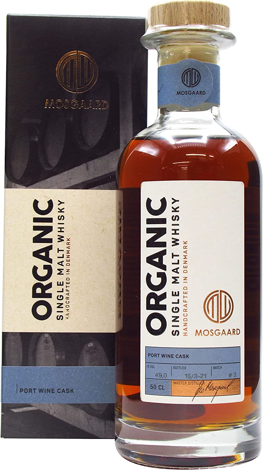 MOSGAARD PORT WINE CASK WHISKY 49 % 50 CL: