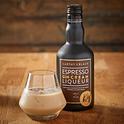CARTHY & BLACK ORIGINAL ESPRESSO GIN CREAM LIQUEUR 17% 50CL