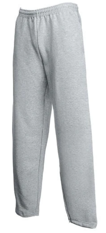 Fruit of the Loom - Joggingbukser uden elastik – heather grey