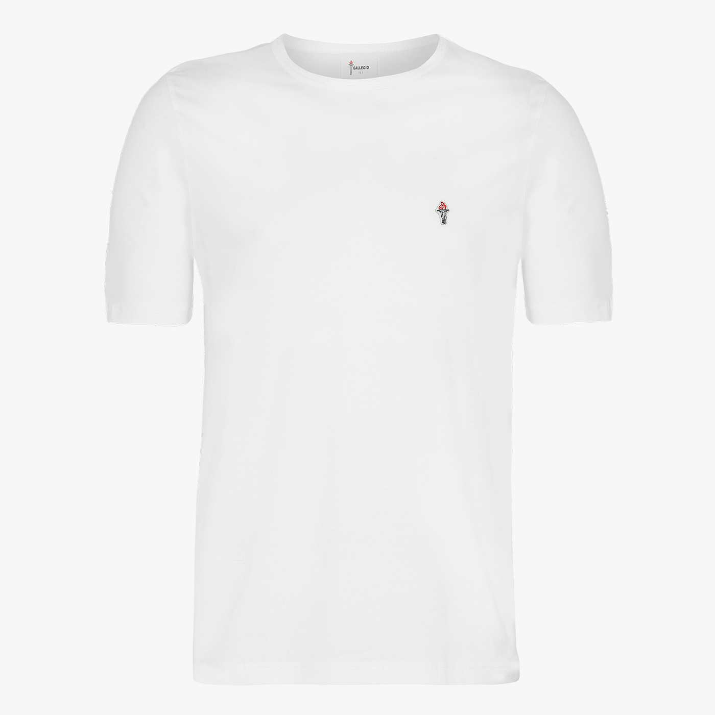 Gallegio økologisk T-shirt med rund hals