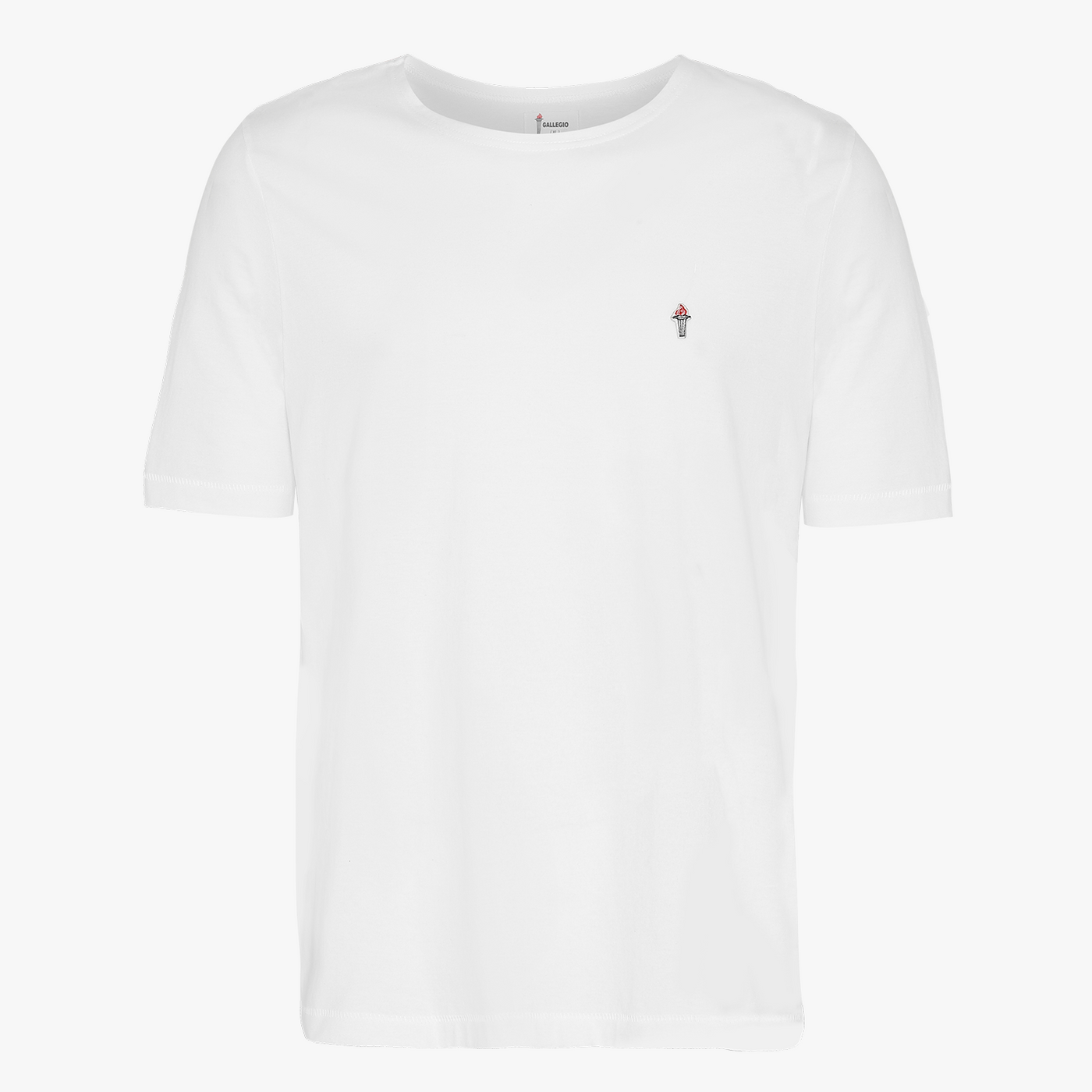 Gallegio økologisk T Shirt  u/rib i hals