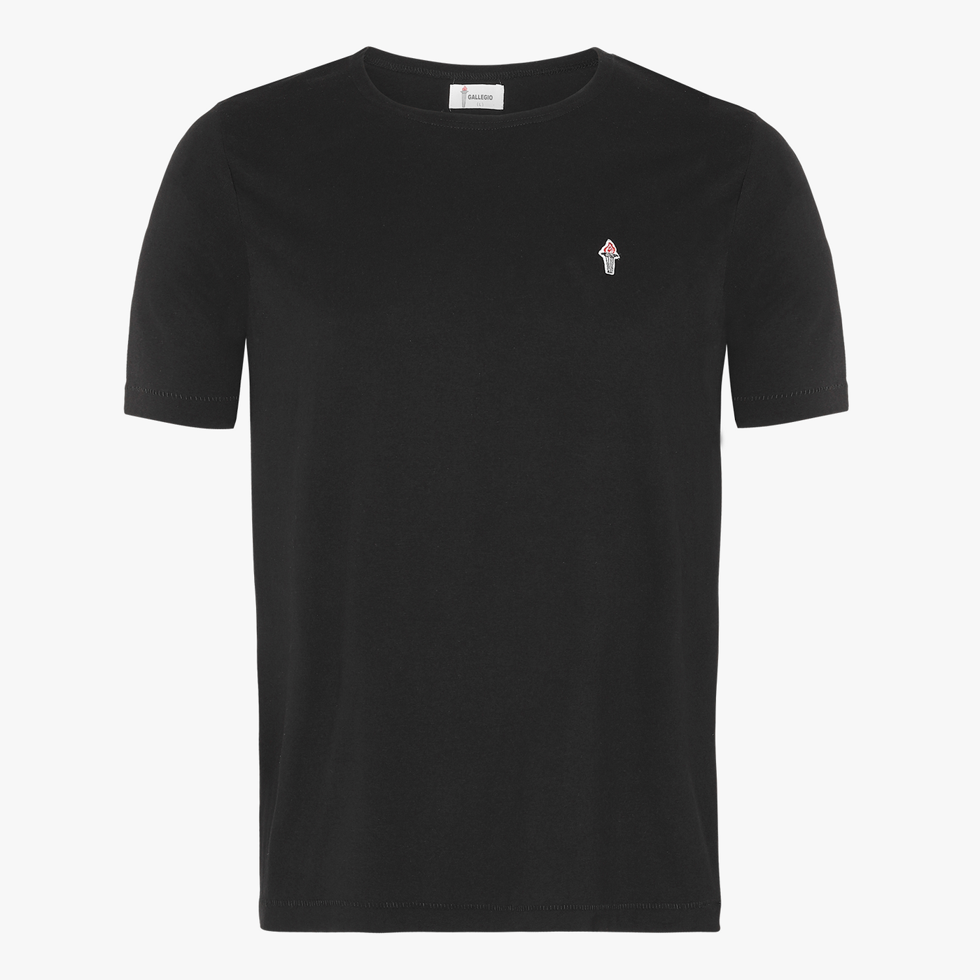 Gallegio økologisk T Shirts u/rib i hals