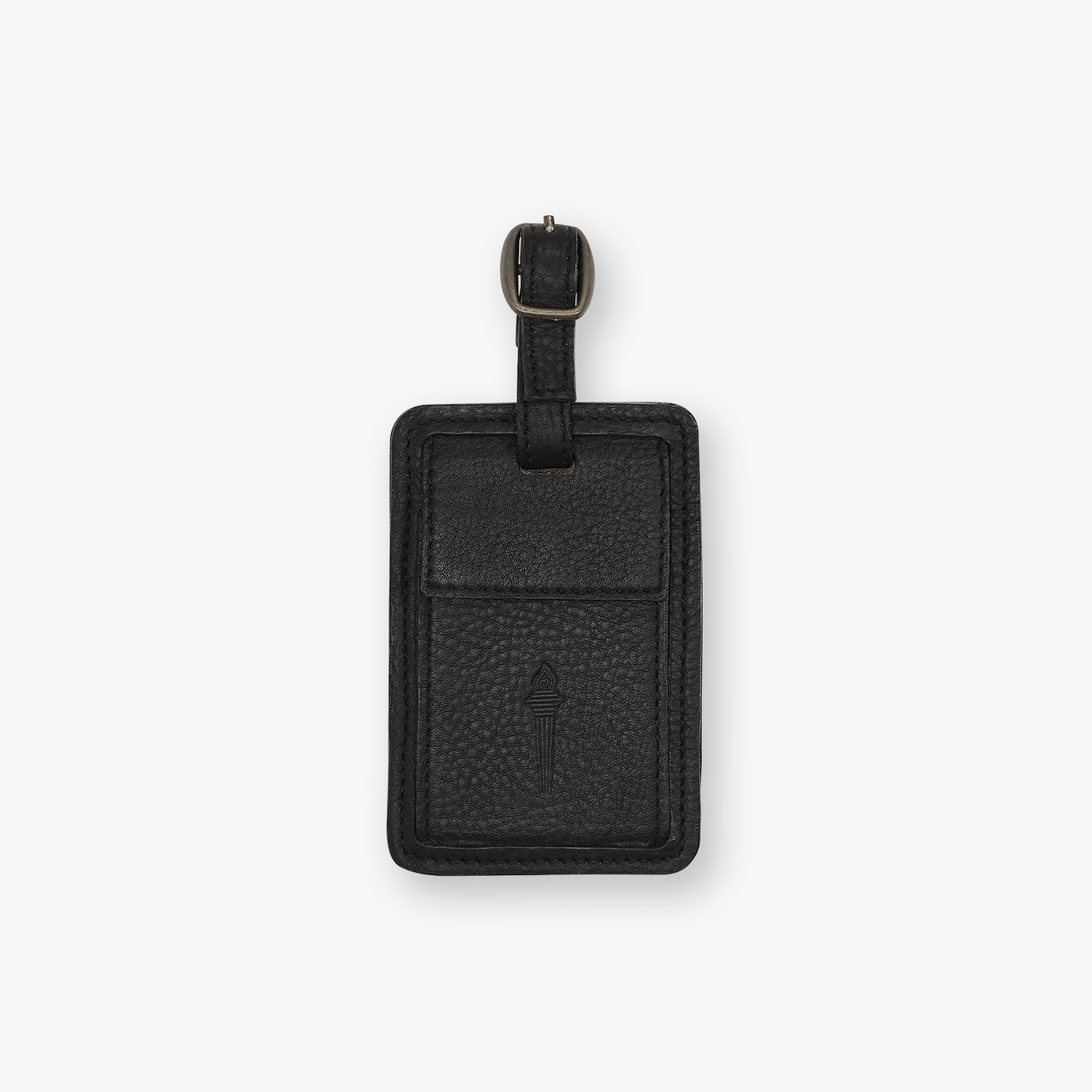 Kuffert hangtag i læder