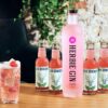 HERBIE PINK GIN M/HINDBÆR 37,5 5 70 CL.