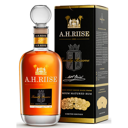 A H RIISE FAMILY RESERVE 42 % 70 CL.