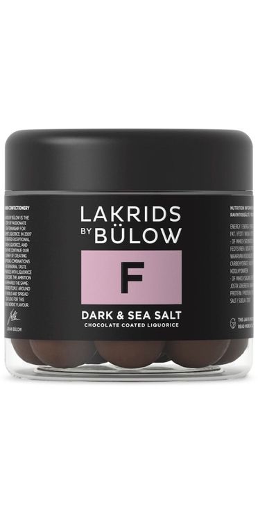 LAKRIDS BY BULOW SMALL F - DARK & SEA SALT